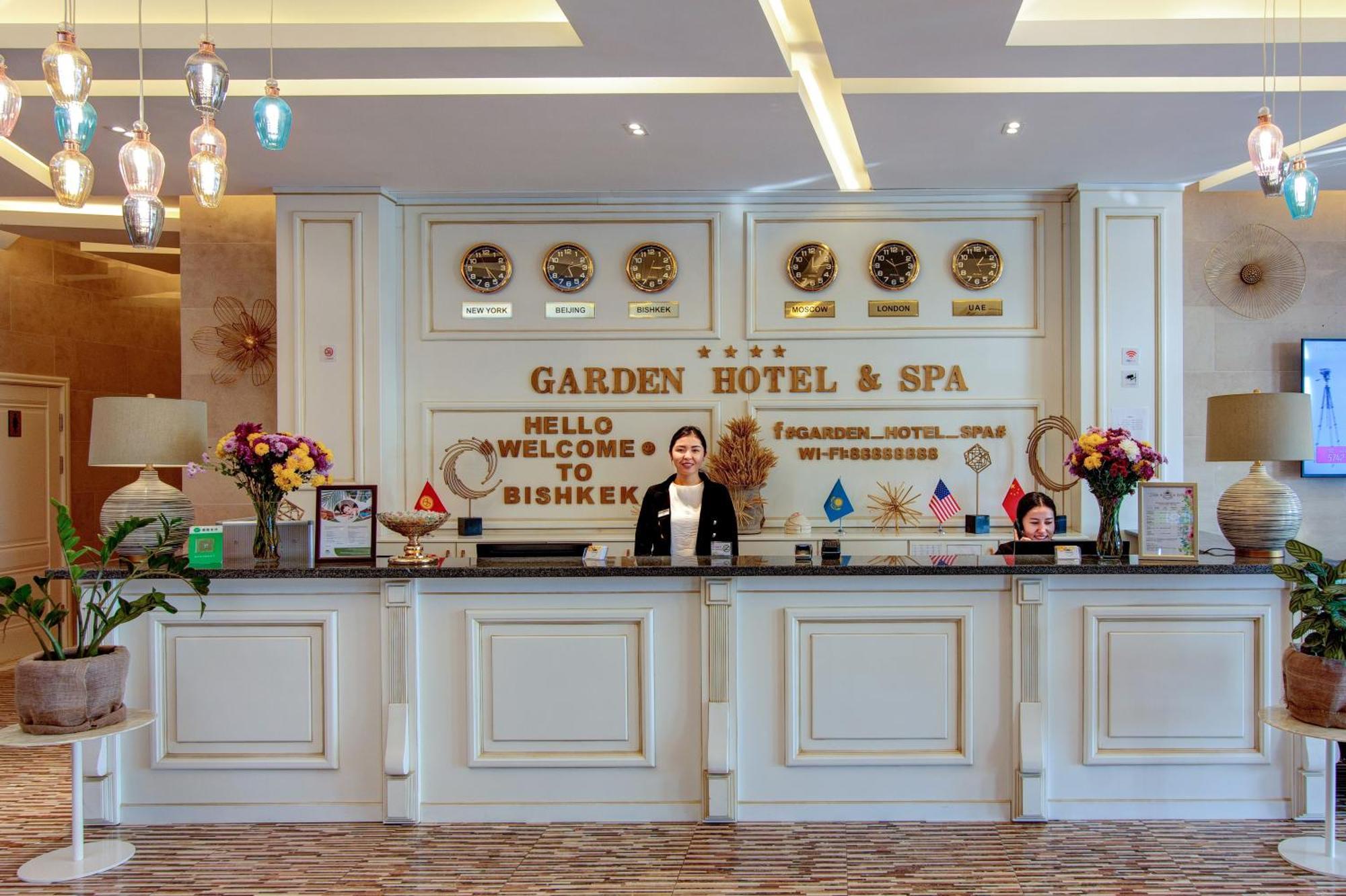 Garden Hotel & Spa Бишкек Экстерьер фото